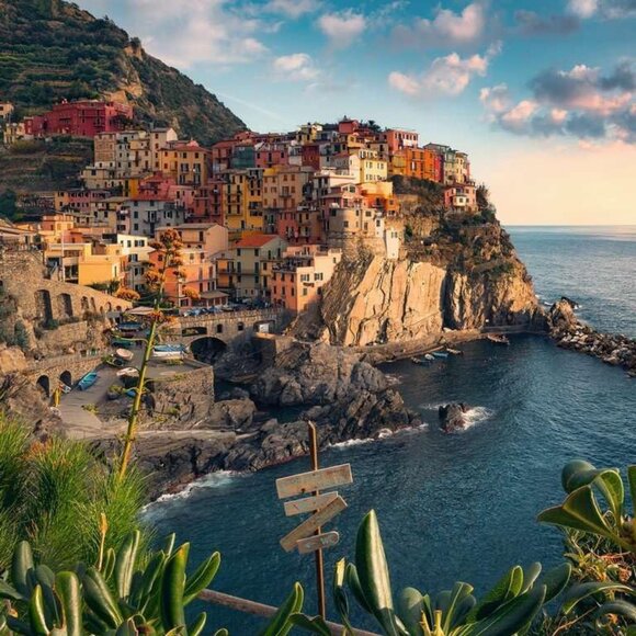New sealed Ravensburger 1500pcs Puzzle-Vue sur les Cinque Terre | Adult Puzzles - Picture 3 of 11
